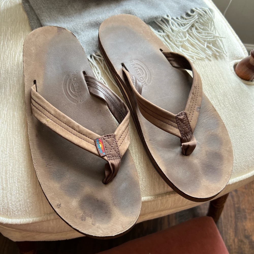 Men’s Size 13 Rainbow Sandals